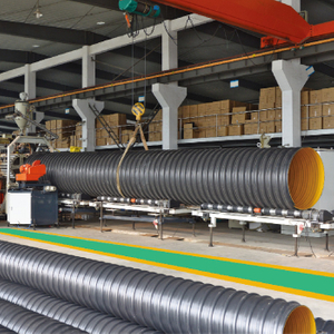 Metal Reinforced Polyethylene(PE) Spiral Corrugated Pipev