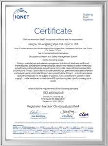  OHSMS Certificate 