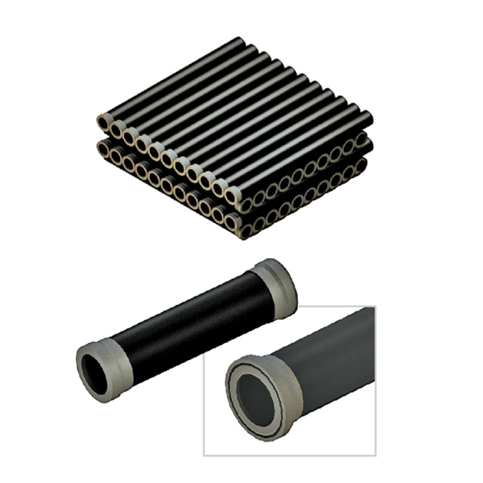 Steel-wire Reinforced Polyethylene Composite Pipe With Injection Molded Ends