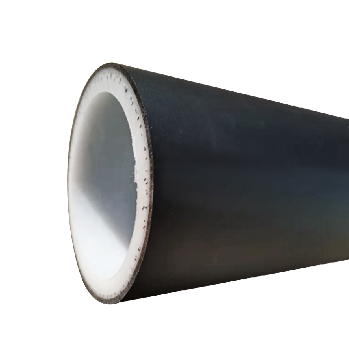 Cross Helically Wound Steel Wires Reinforced UItra-High Molecular Weigh Polyethylene Composite Wear-Resistant Pipe